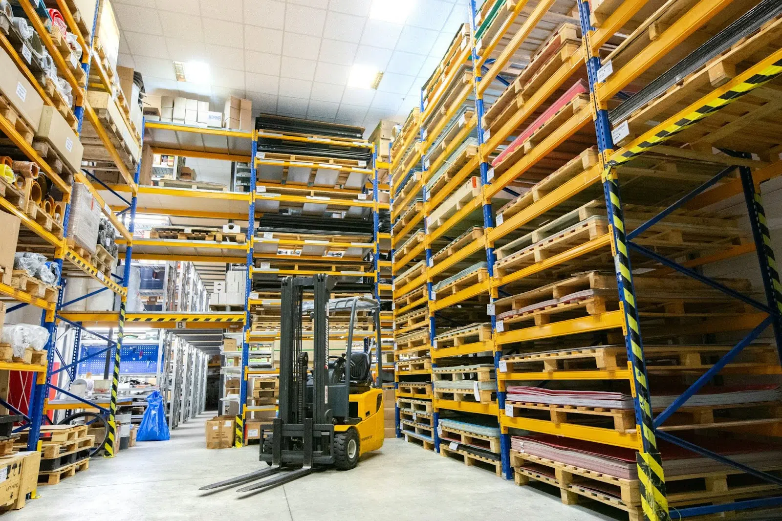 Modern manufacturer building facility
